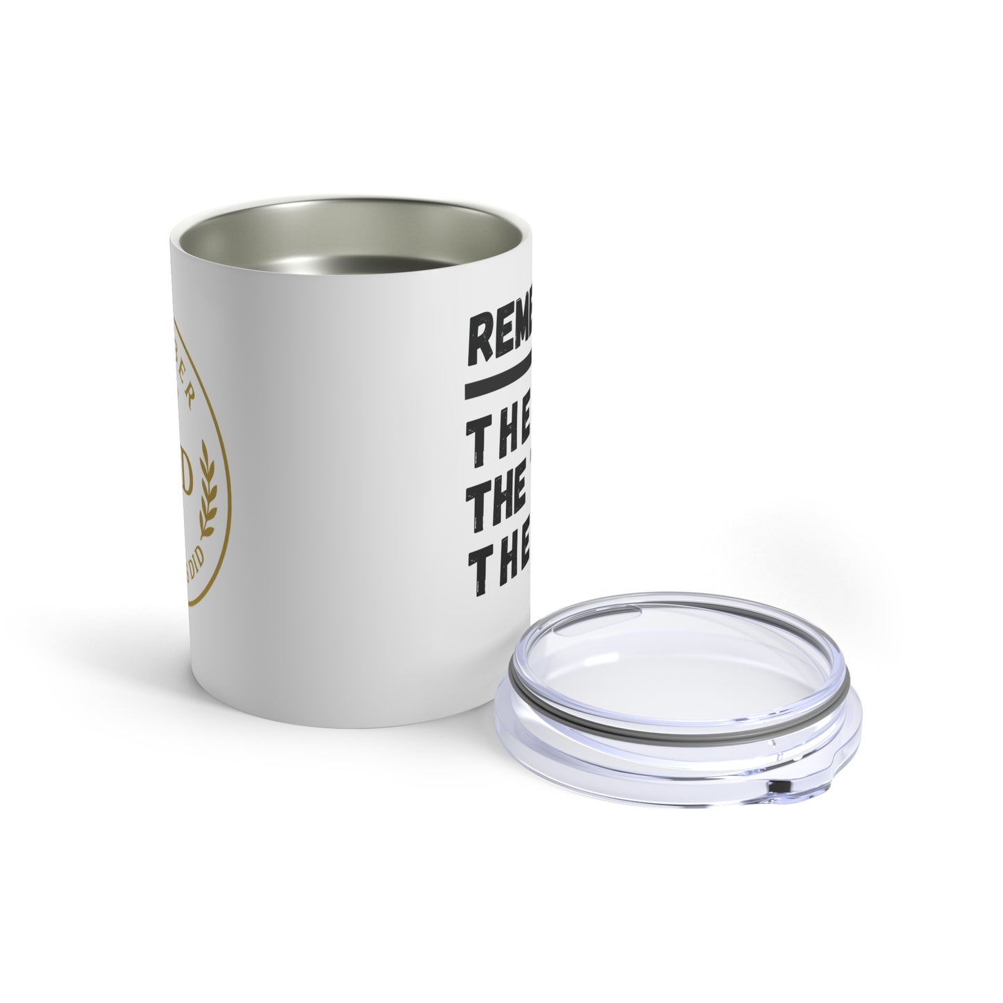 John 14:6 Drinkware Tumbler 10oz - Personalized Stainless Steel Cup for Hot and Cold Drinks