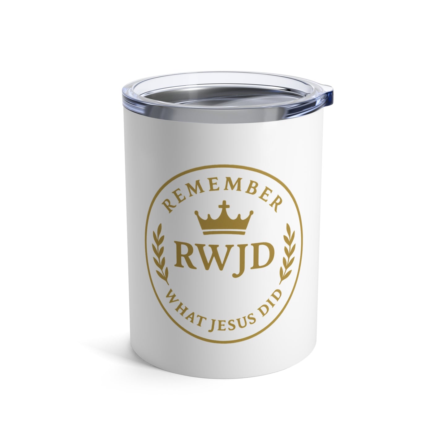 John 14:6 Drinkware Tumbler 10oz - Personalized Stainless Steel Cup for Hot and Cold Drinks