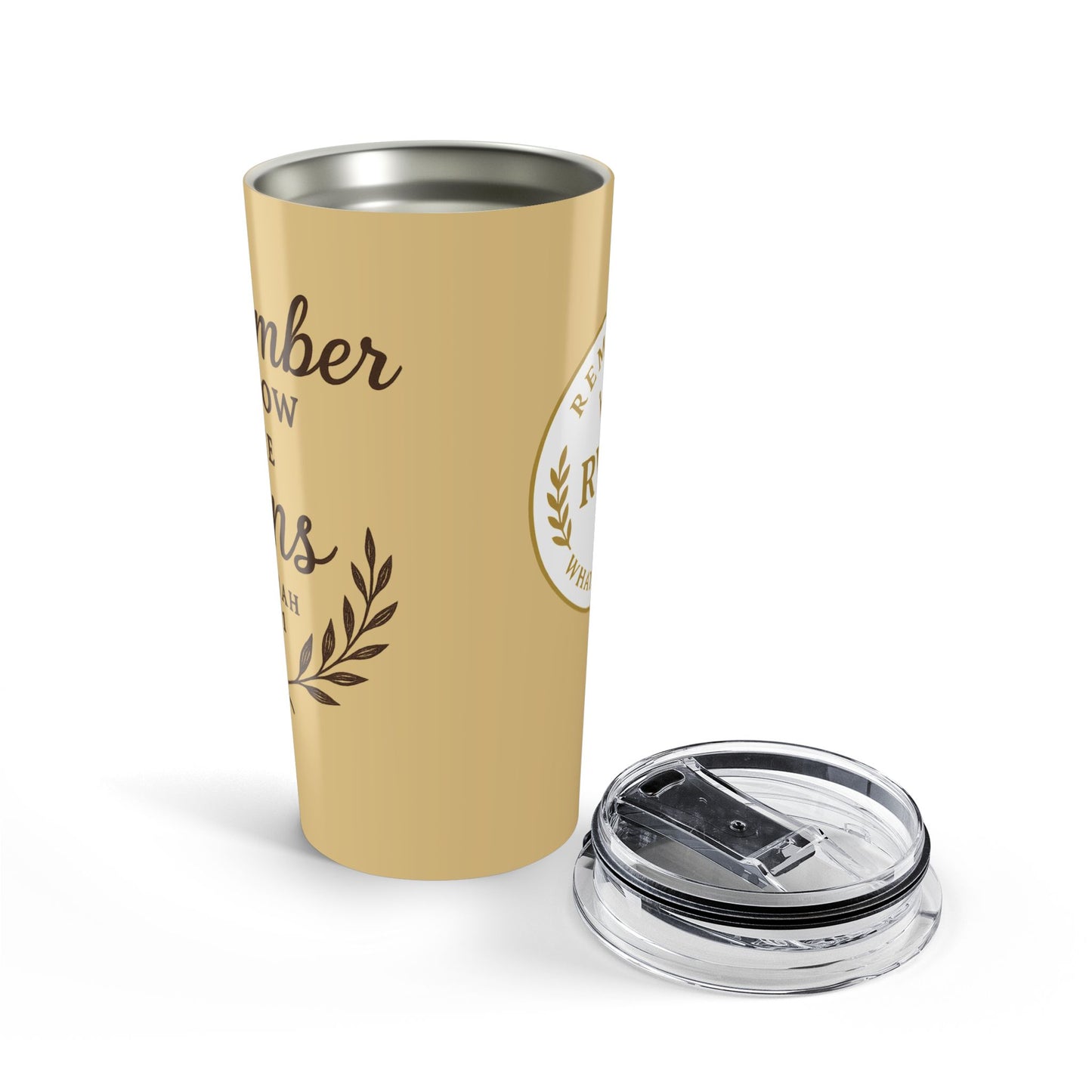 20oz Tumbler with Jeremiah 29:11 Scripture Verse