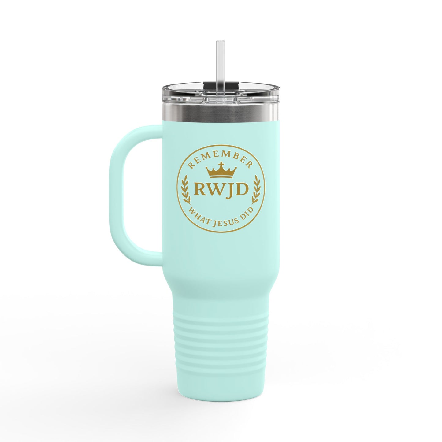 Travel Mug - 2 Corinthians 5:7 Insulated 40oz