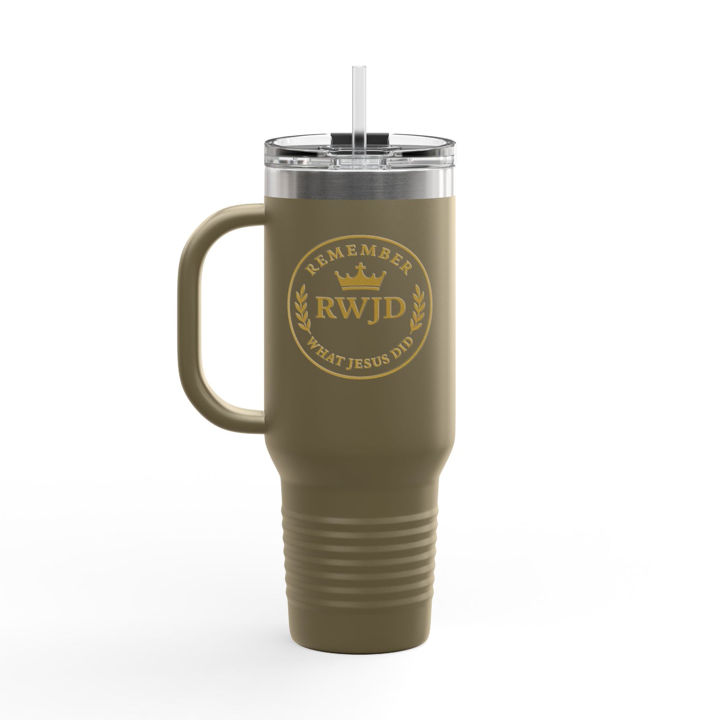 Travel Mug - 2 Corinthians 5:7 Insulated 40oz
